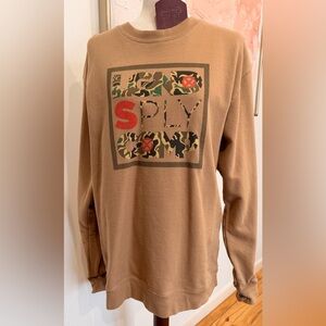 LGND SUPPLY CO Brown Sweatshirt